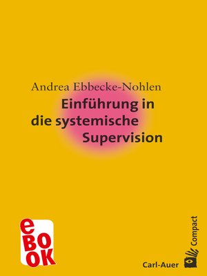 cover image of Einführung in die systemische Supervision